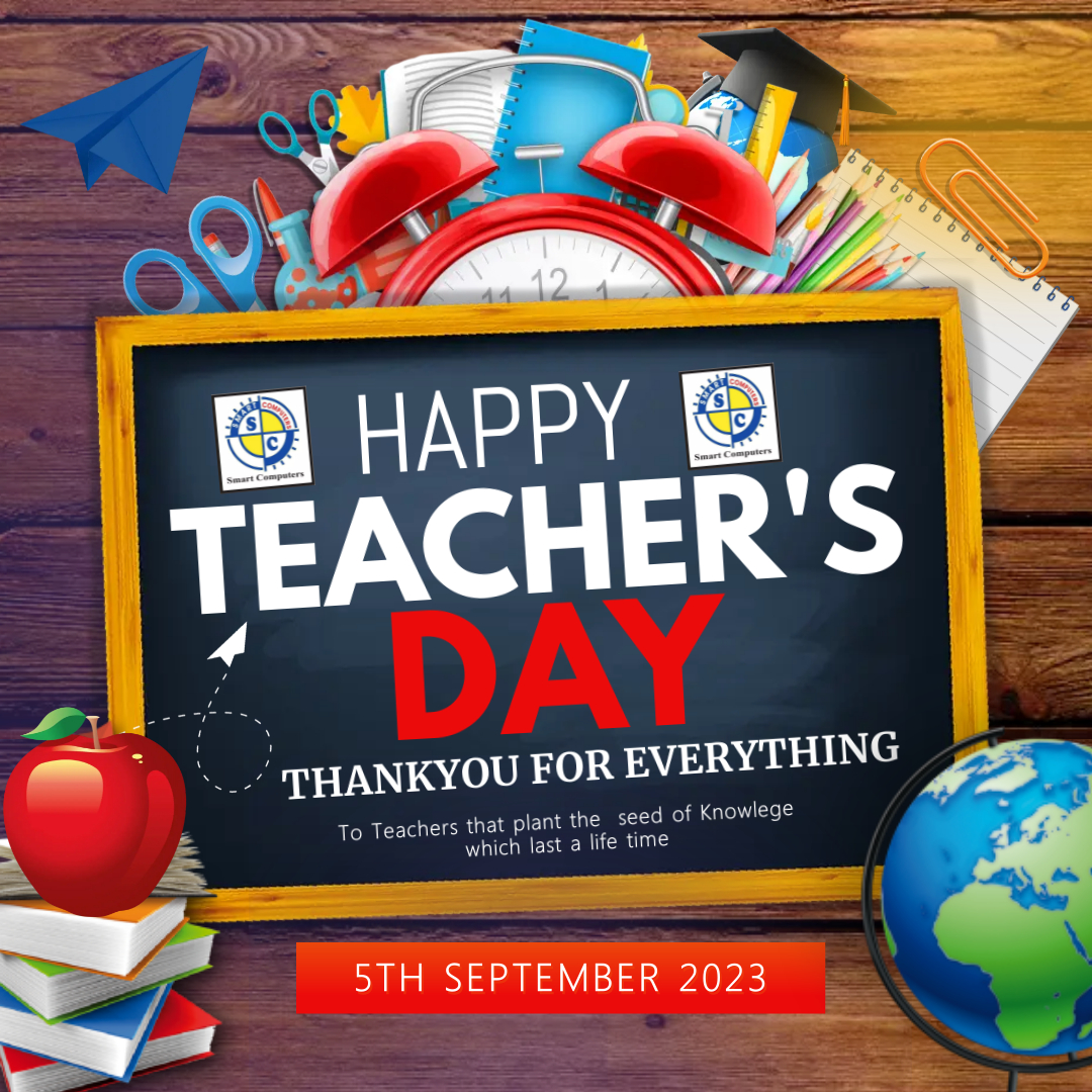 Happy Teacher's Day 2023 - Smart Computers