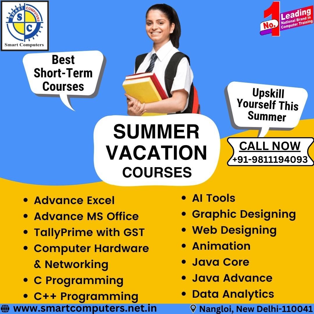 Best Computer Courses for Summer Vacation