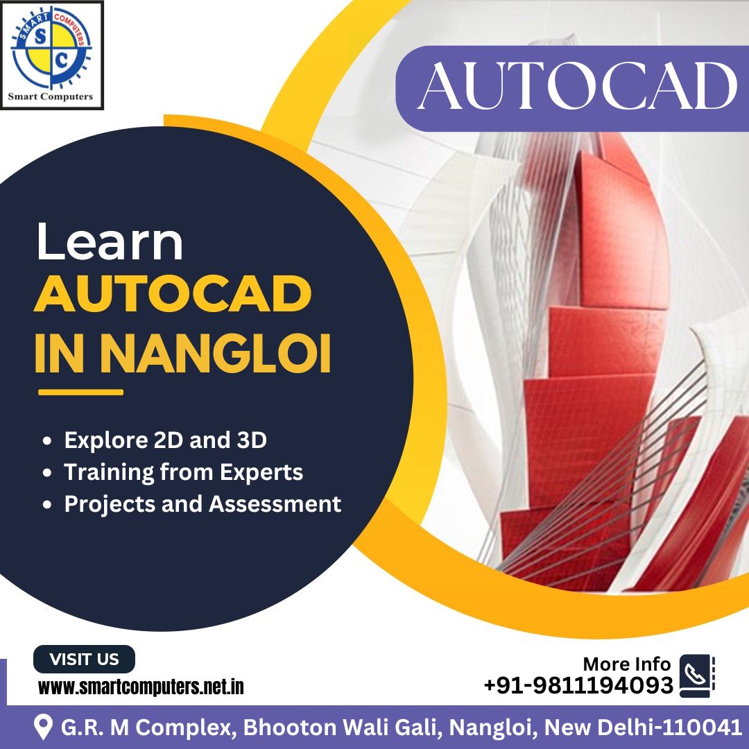 Learn AutoCad in Nangloi