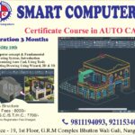 Certificate Course in AUTO CAD